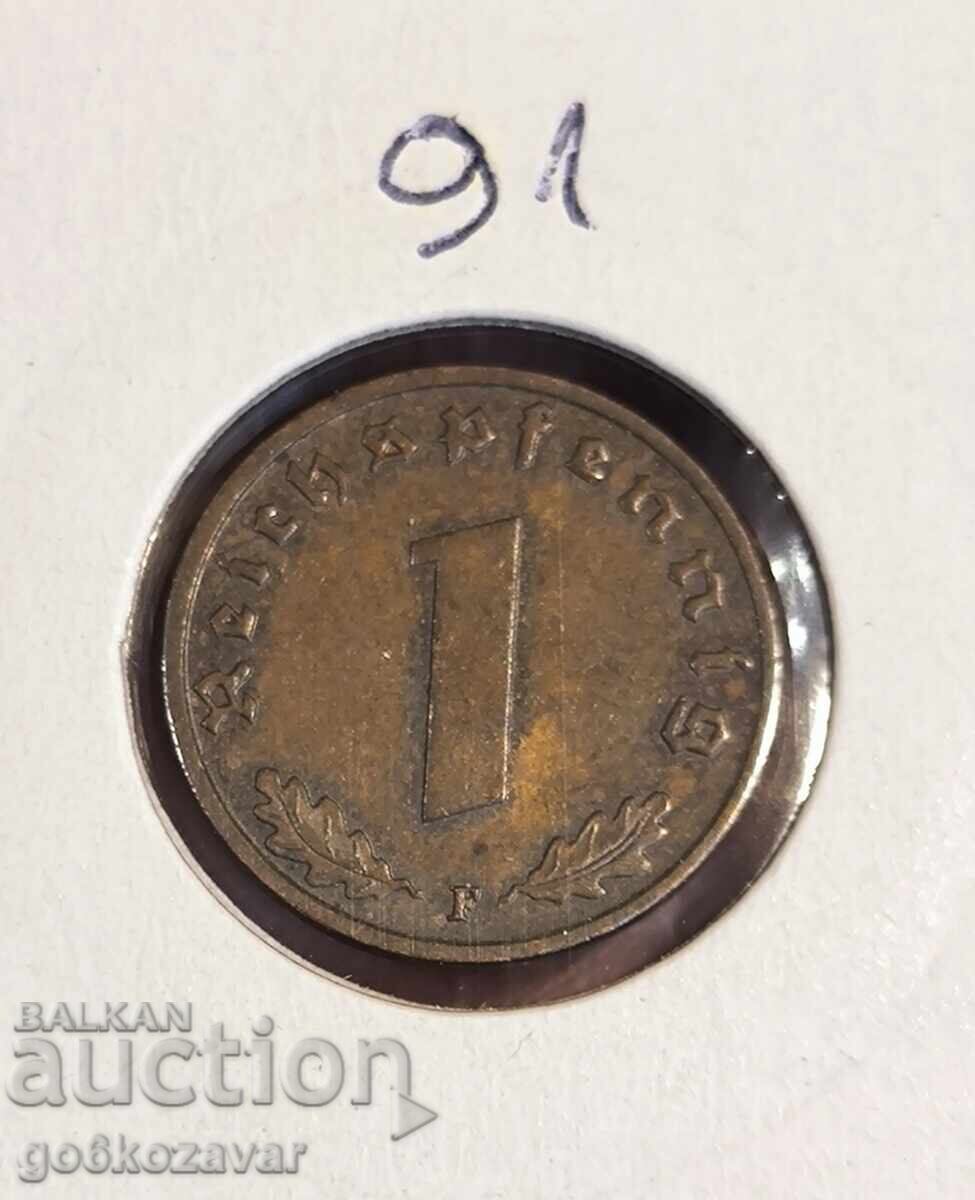 Germania al Treilea Reich 1 Reichspfennig 1939
