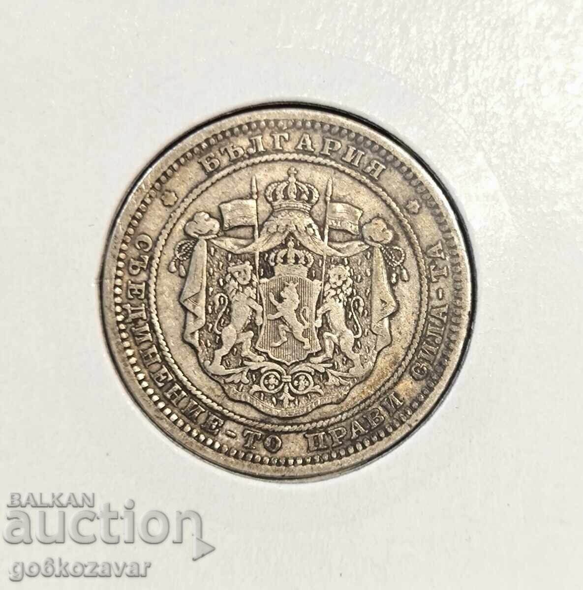 Bulgaria 2 leva 1882 argint ! Relief ! cu preț € 47.00 | 91.92 BGN