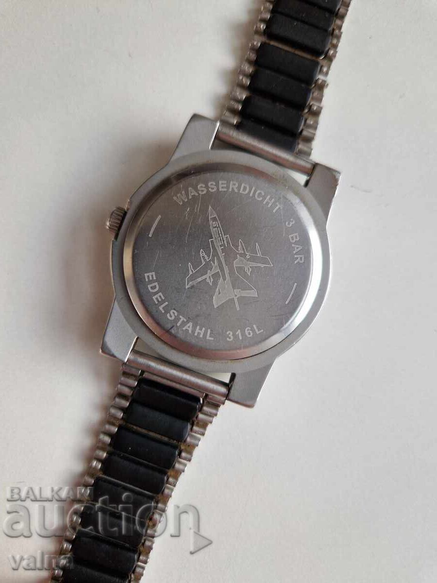 AVIATOR, German design, Quartz, Miyota mov`t, 43 mm case! - 6 AVIATOR, German design, Quartz, Miyota mov`t, 43 mm case! - 6