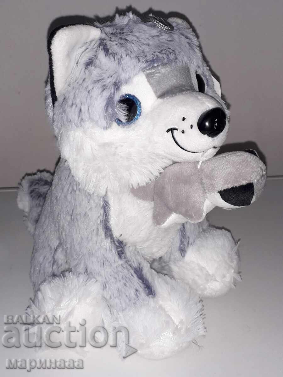 JUCĂRIE DE PLUȘ ''HUSKY CU PUIUL'' cu preț € 2.05 | 4.01 BGN
