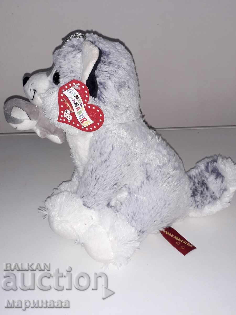 JUCĂRIE DE PLUȘ ''HUSKY CU PUIUL'' - 5