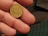 20 евроцента Гърция, 2002г.!