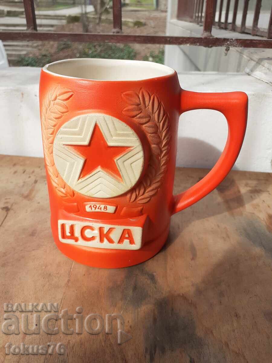 Μεγάλο κεραμικό φλιτζάνι για φαν - ΤΣΣΚΑ