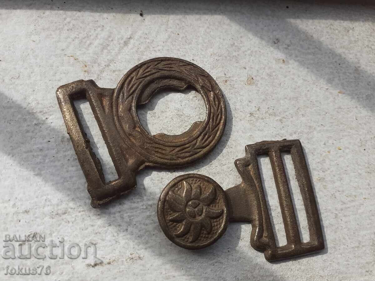 Licitație Veche cataramă de curea din bronz