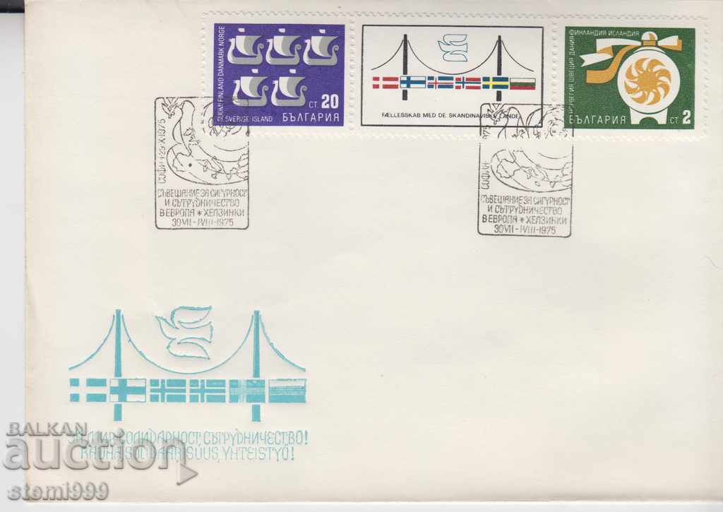 Plic de poștă pentru prima zi