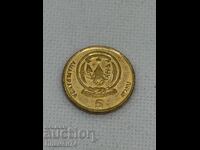 5 Francs 2009 Rwanda