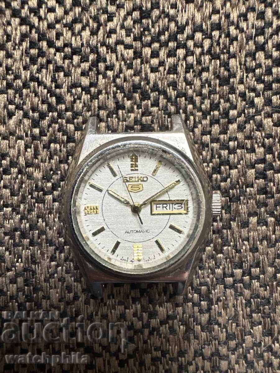 Seiko 5 Automatic дамски часовник, работи