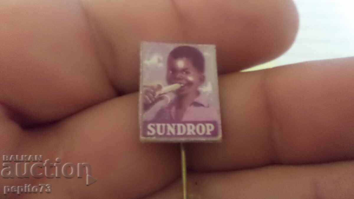 Insigna publicitară, Sundrop, companie pentru citrice