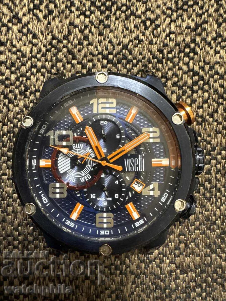 Visetti Multifunction Men's Watch, Working. Rare Visetti Multifunction Men's Watch, Working. Rare