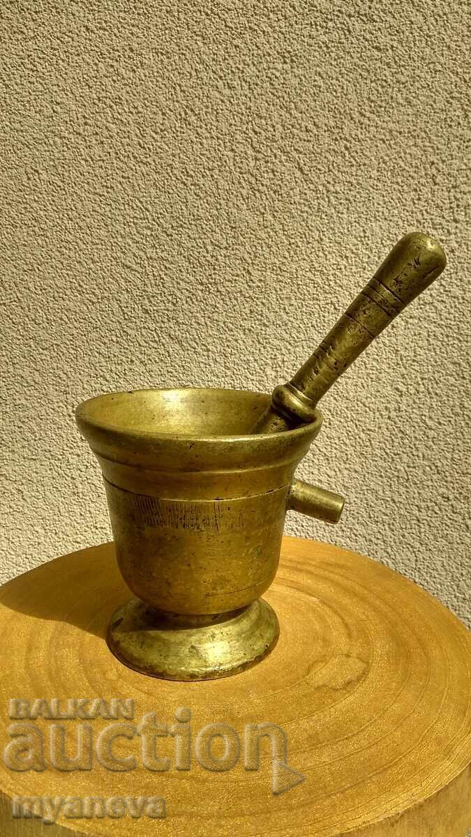 Bronz, turcesc, masiv, mojar de la SOC