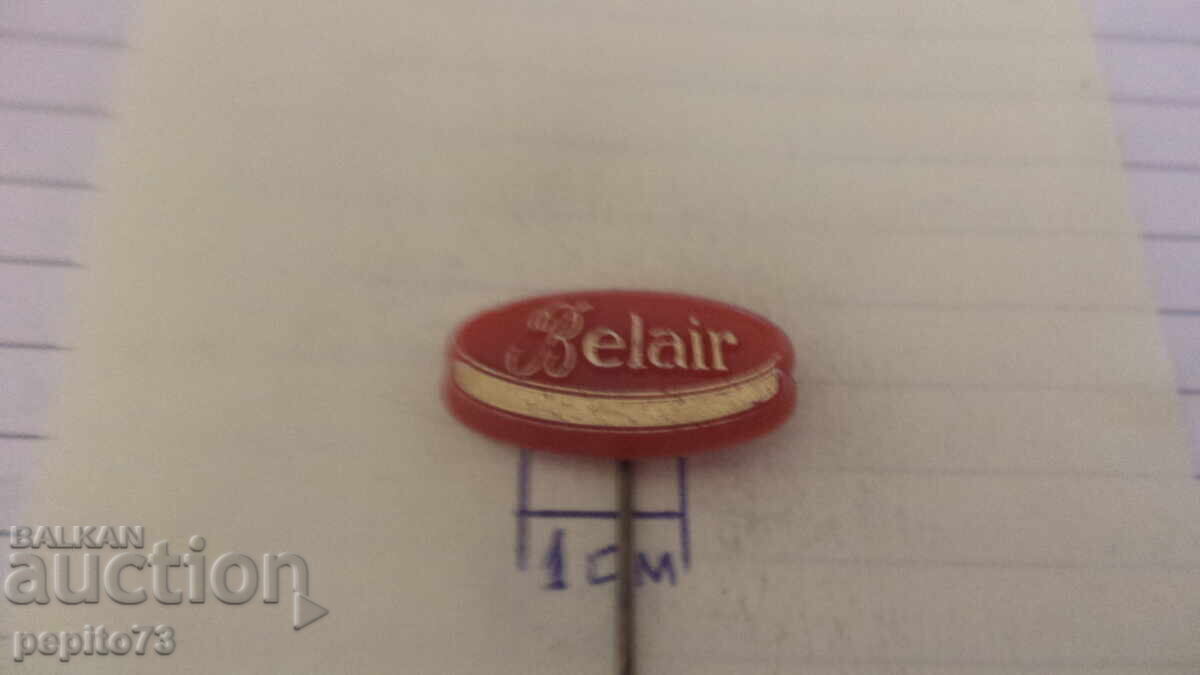 Semn publicitar, Belair, marcă ruj cu preț € 1.00 | 1.96 BGN