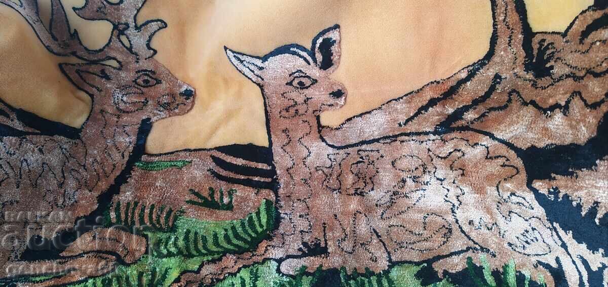 Large plush tapestry wall hanging, ELK with price € 30.00 | 58.67 BGN