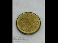 2 δολάρια 2002 Ζιμπάμπουε