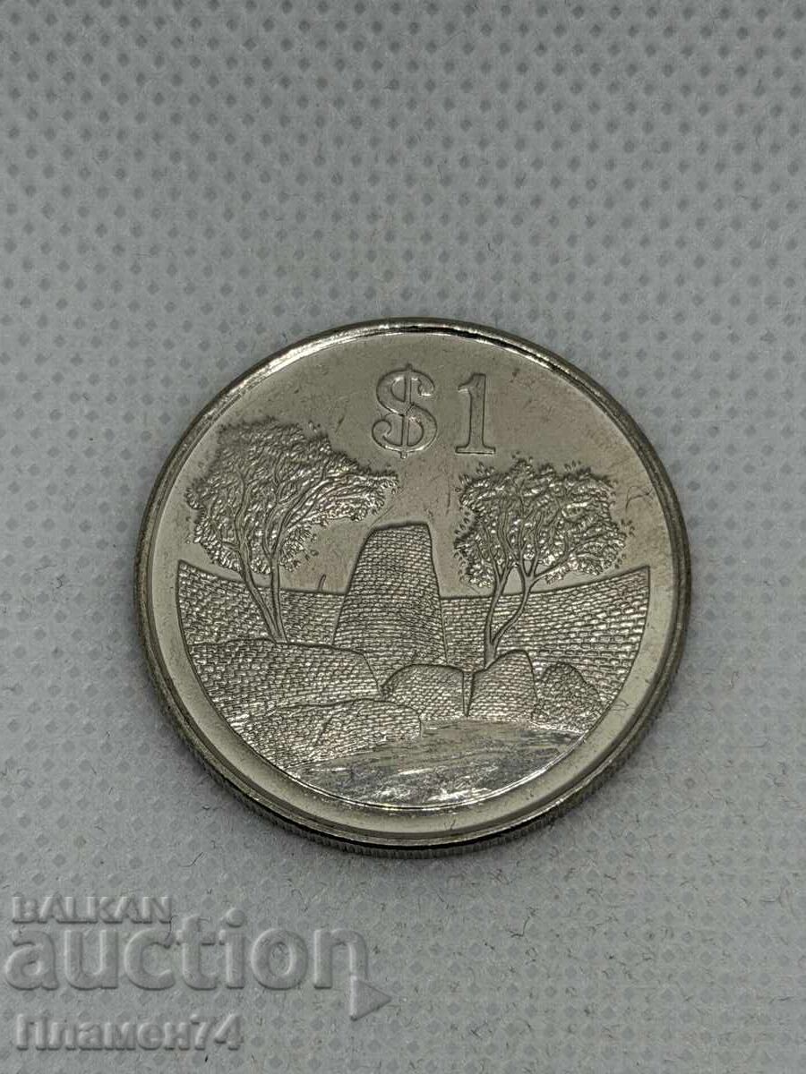 1 δολάριο 2002 Ζιμπάμπουε