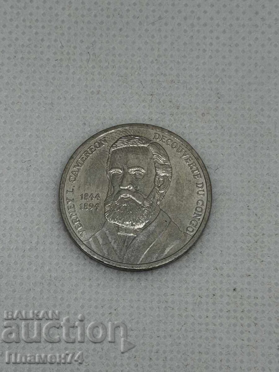 50 λεπτά 2002 Κονγκό-ΛΔΚ Verney Lovett Cameron με τιμή € 3.00 | 5.87 BGN 50 λεπτά 2002 Κονγκό-ΛΔΚ Verney Lovett Cameron με τιμή € 3.00 | 5.87 BGN