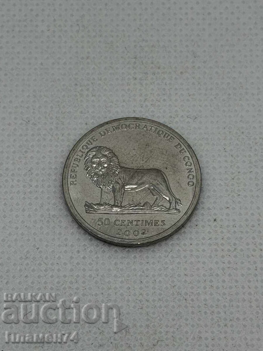 50 λεπτά 2002 Κονγκό-ΛΔΚ Verney Lovett Cameron 50 λεπτά 2002 Κονγκό-ΛΔΚ Verney Lovett Cameron