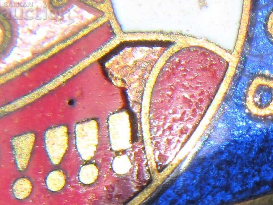 FOOTBALL LARGE OLD BADGE CHELSEA LONDON ENGLAND with price € 55.72 | 108.98 BGN