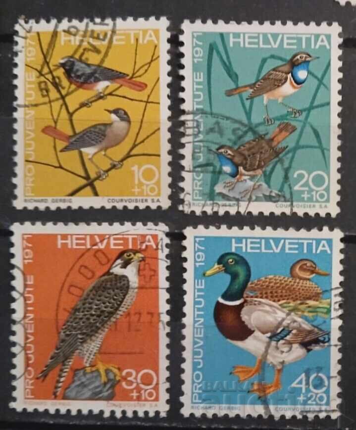 Elveția 1971 Faună/Păsări