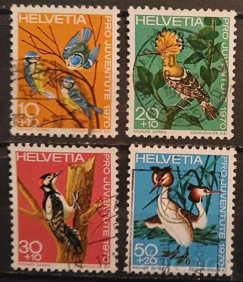 Ελβετία 1970 Φαύνα/Πουλιά