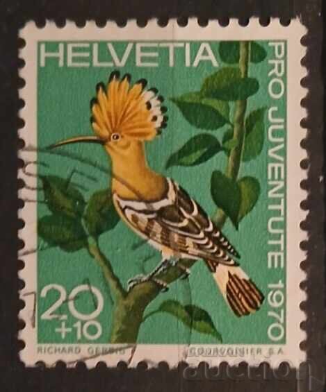 Elveția 1970 Fauna/Păsări Elveția 1970 Fauna/Păsări