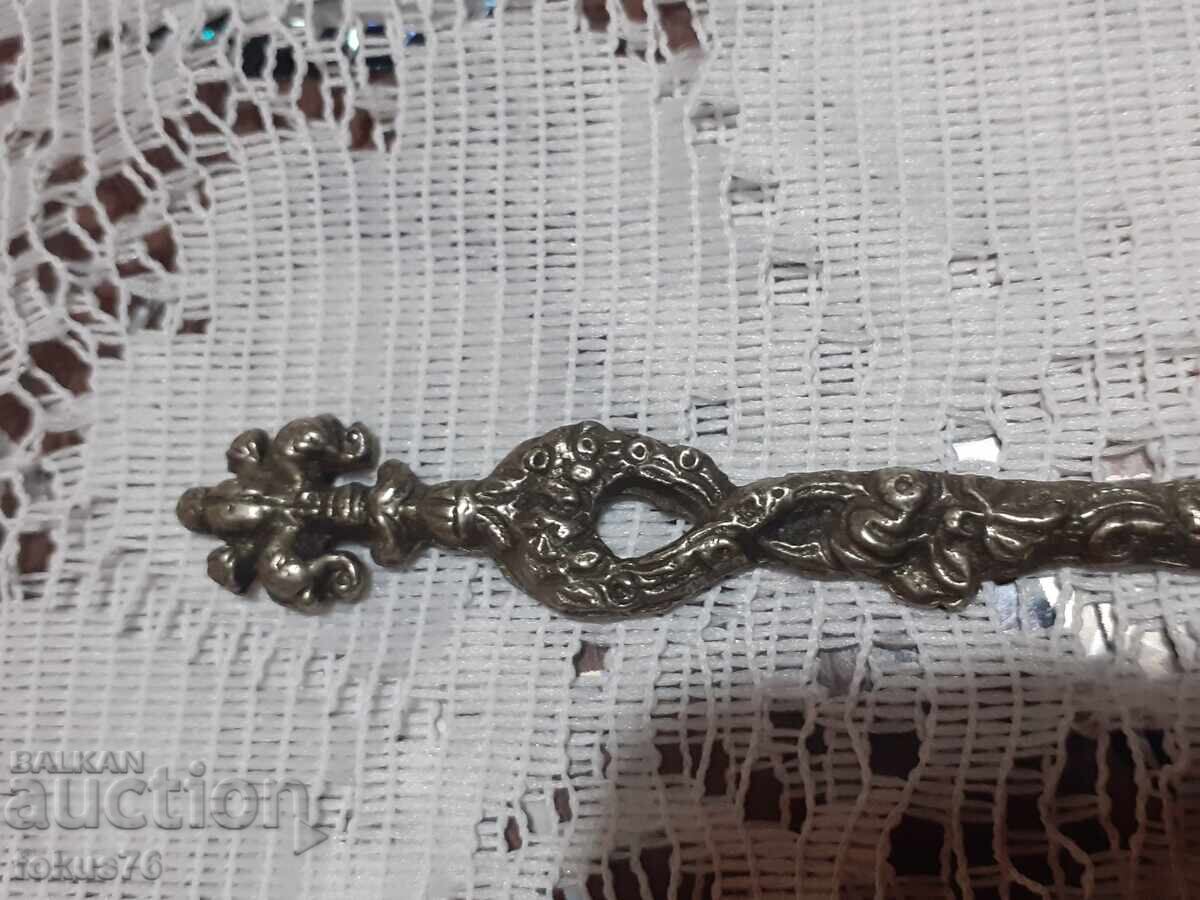 Licitație Linguriță veche antică mică de colecție Italia - N2