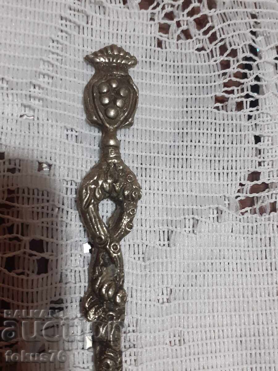 Δημοπρασία Παλαιό, αντίκα, μικρό, συλλεκτικό κουταλάκι Ιταλίας - N3