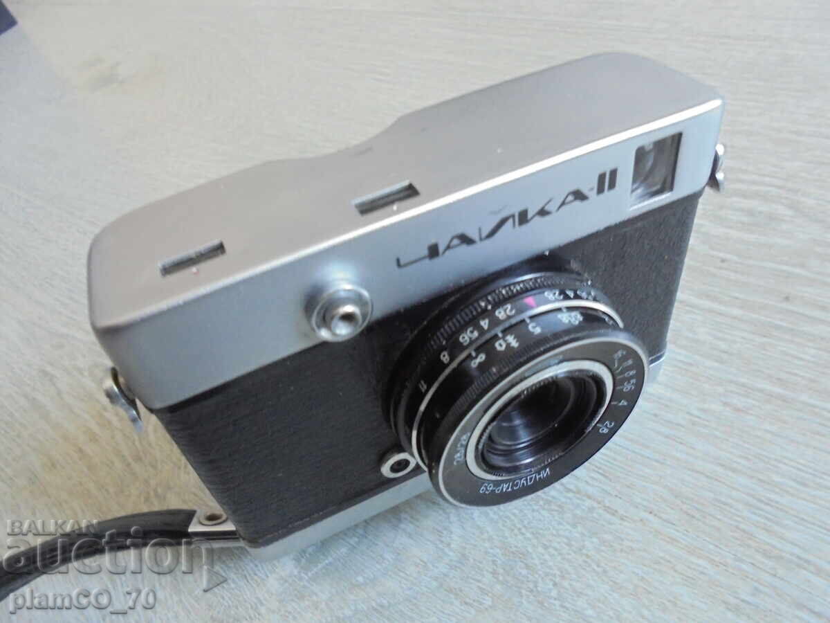 №*8519 Стар фотоапарат Чайка II с цена € 22.50 | 44.01 лв.