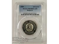 20 Leva 1989 NRB PR 68 DCAM PCGS