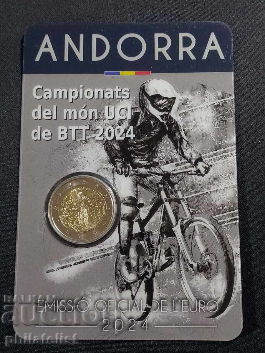 Ανδόρα 2024 - 2 ευρώ - ορεινή ποδηλασία - Coincard BU