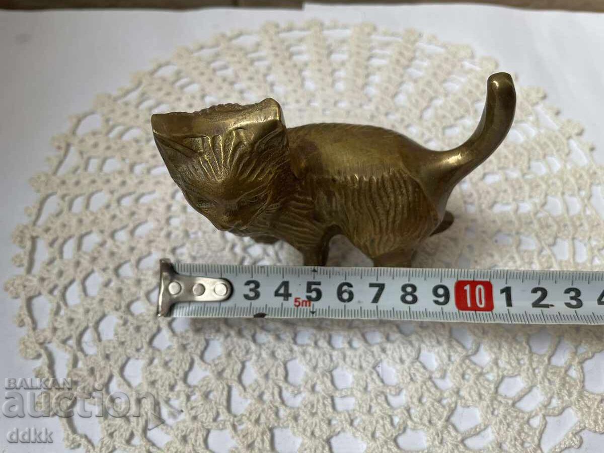 Pisicuță de bronz / alamă / din Anglia - 6 Pisicuță de bronz / alamă / din Anglia - 6