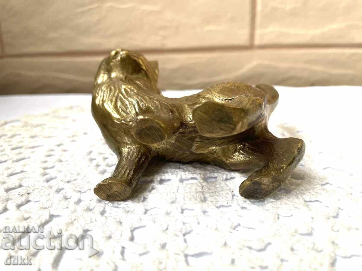 Pisicuță de bronz / alamă / din Anglia - 7 Pisicuță de bronz / alamă / din Anglia - 7