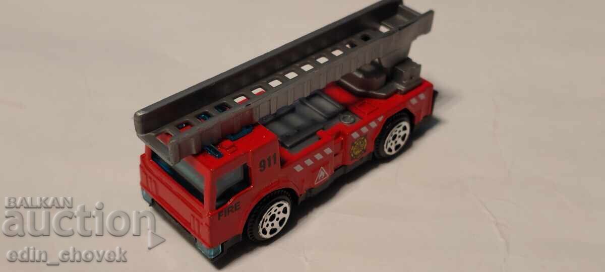 1/87 метална колекционерска количка пожарна подвижна стълба