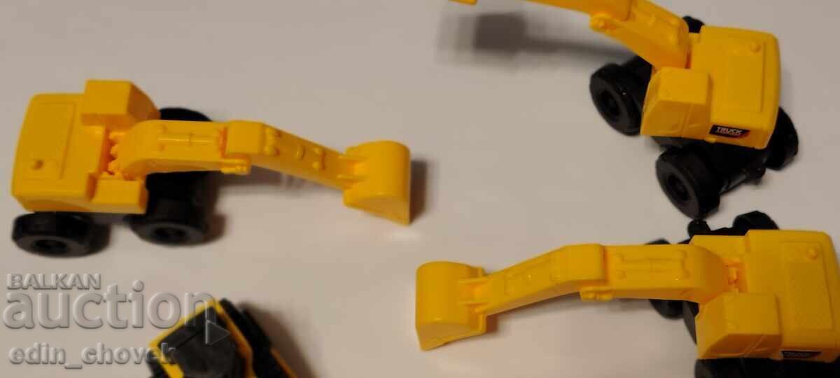 Excavatoare din plastic, buldozere, basculante, încărcătoare frontale - 5