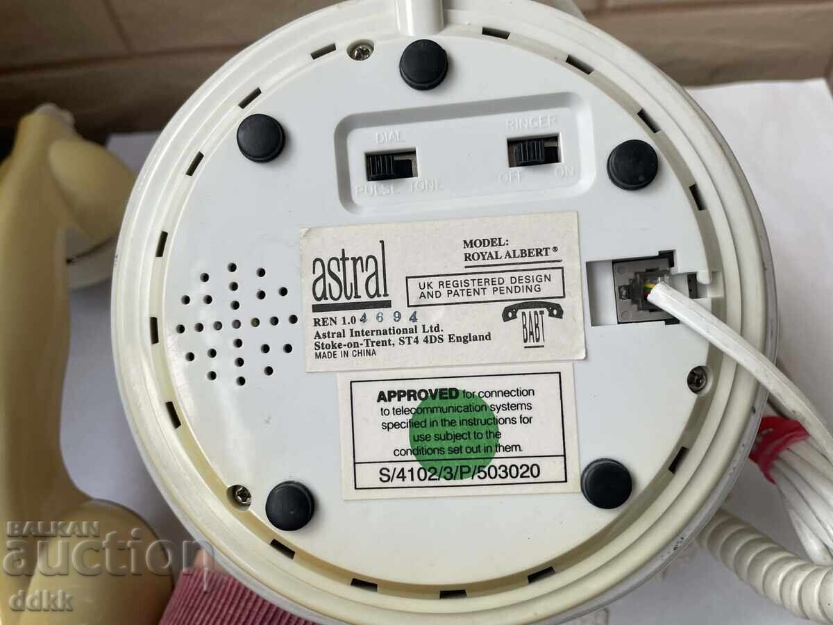 ROYAL ALBERT telefon frumos din porțelan de os din Anglia - 6