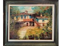 Картина, възрожденски къщи