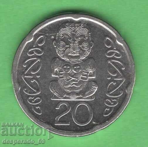 (¯`'•.¸ 20 de cenți 2008 NOUA ZELANDĂ aUNC ¸.•'´¯) (¯`'•.¸ 20 de cenți 2008 NOUA ZELANDĂ aUNC ¸.•'´¯)