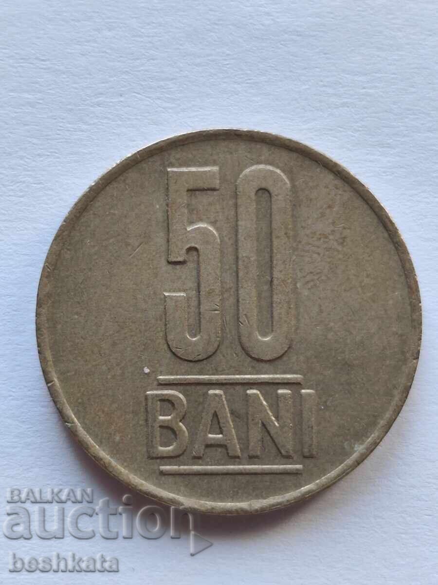 România - 50 bani (2023) cu preț € 0.22 | 0.43 BGN