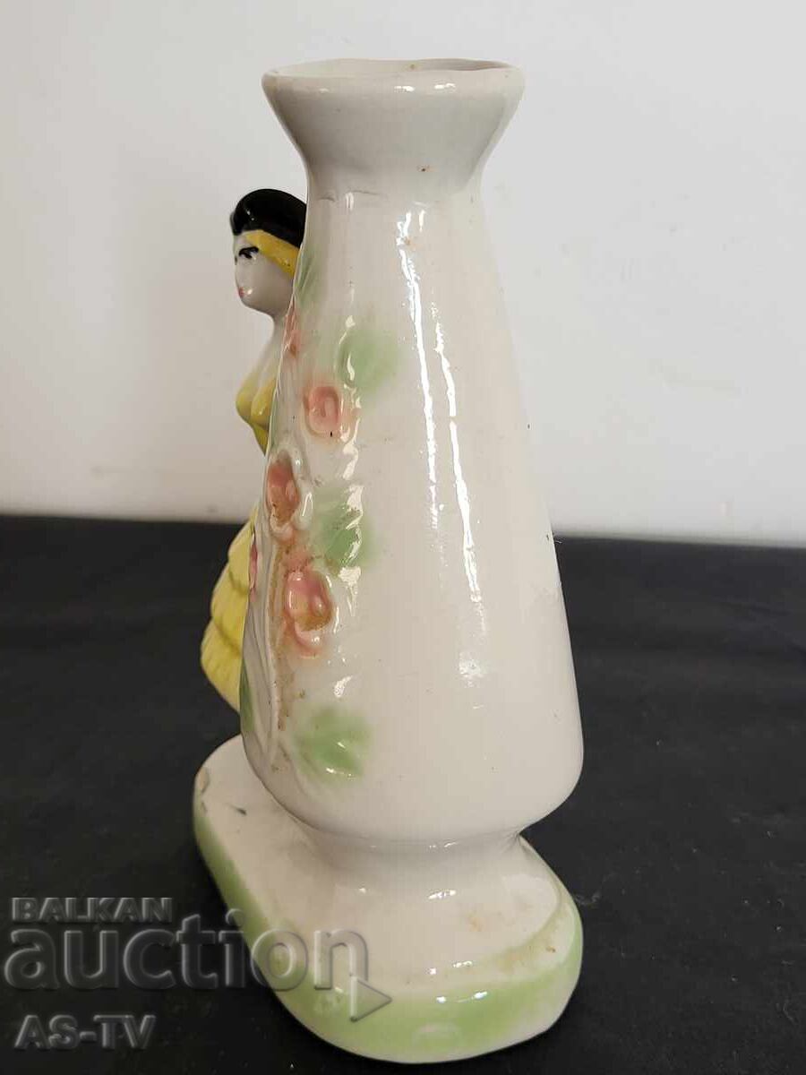 Παράδοση Πορσελάνινη φιγούρα - θήκη για κάρτες