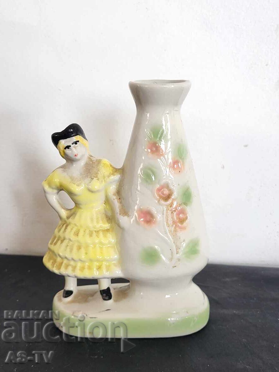 Πορσελάνινη φιγούρα - θήκη για κάρτες