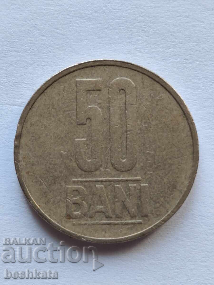 Romania - 50 Bani (2006) with price € 0.19 | 0.37 BGN
