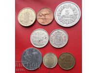 Mixed lot of 8 coins