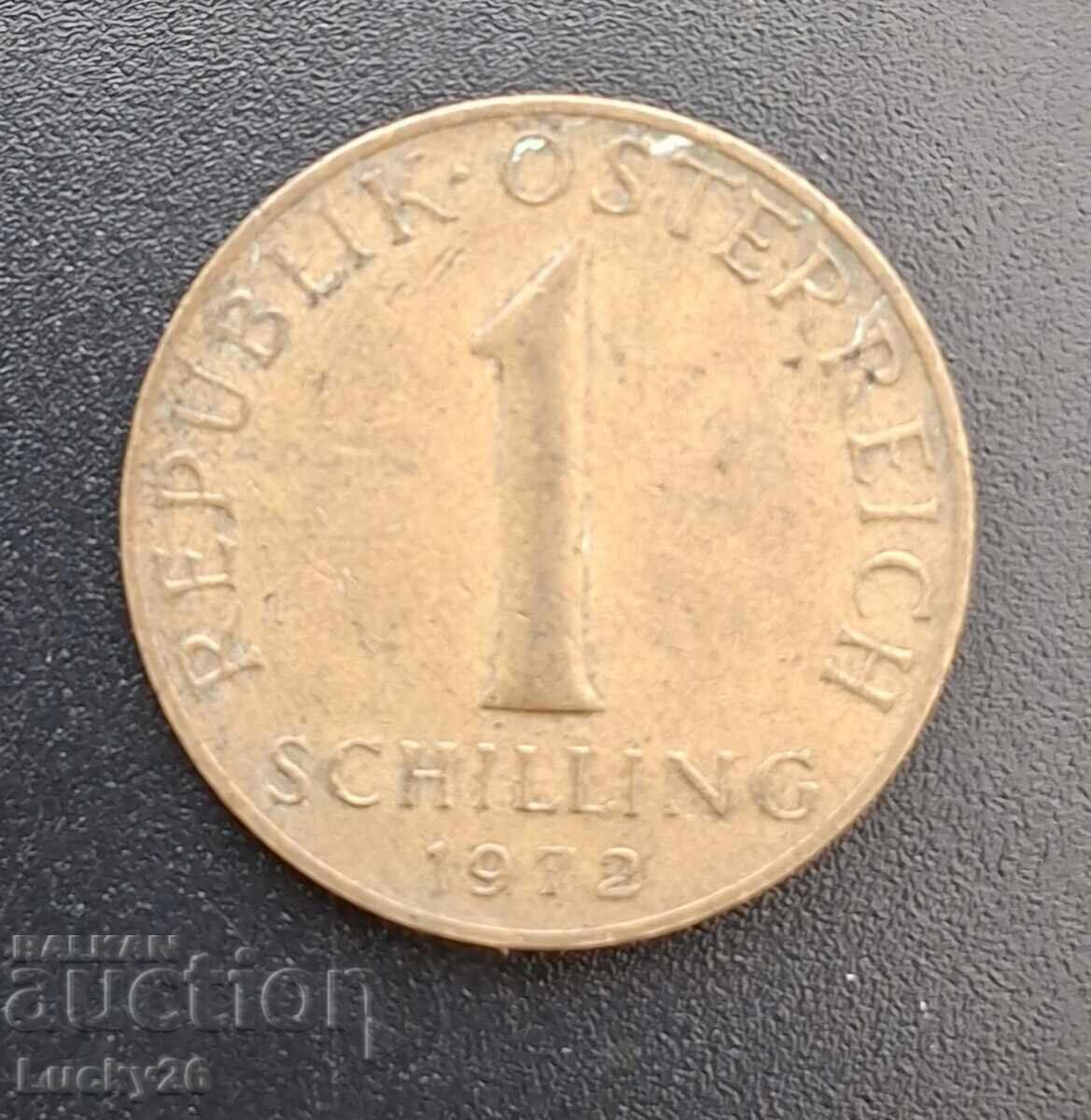 1 Шилинг Австрия 1972