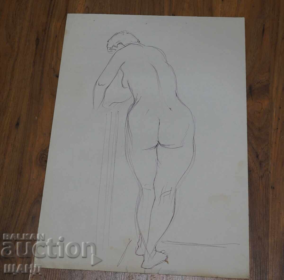 Stara Maystorska risunka erotika golo zhensko tyalo