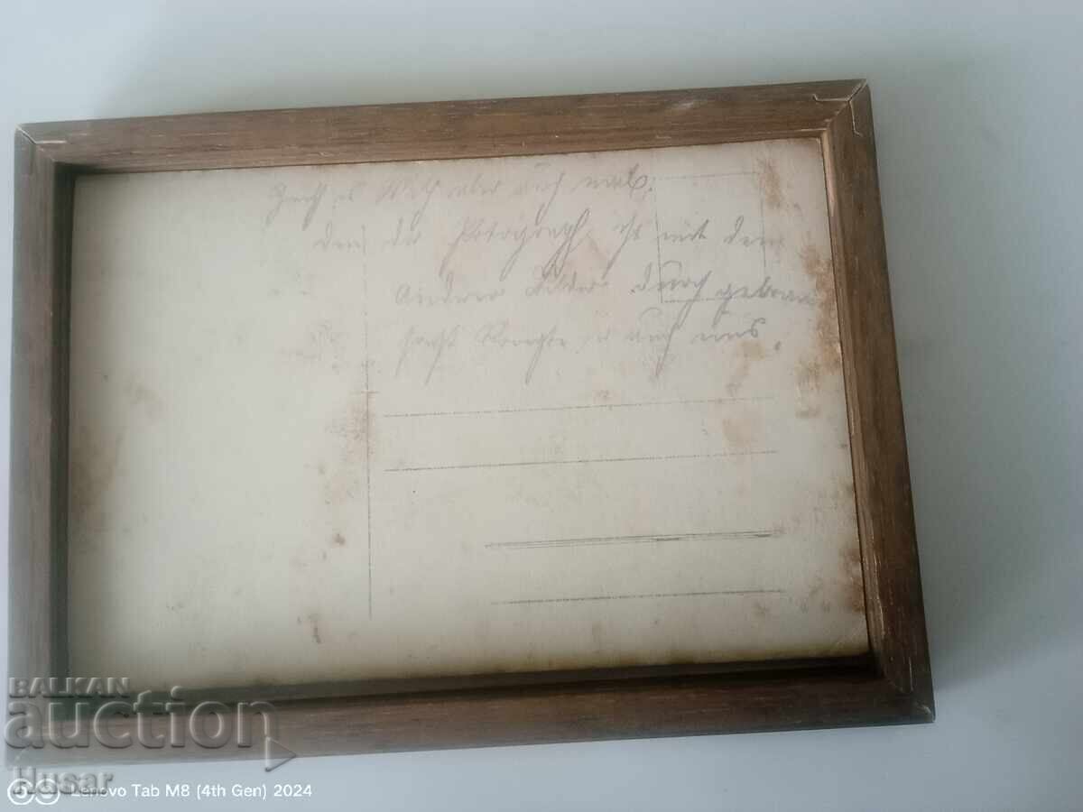 Livrarea Fotografie Soldați Germani Primul Război Mondial 1915 în ramă