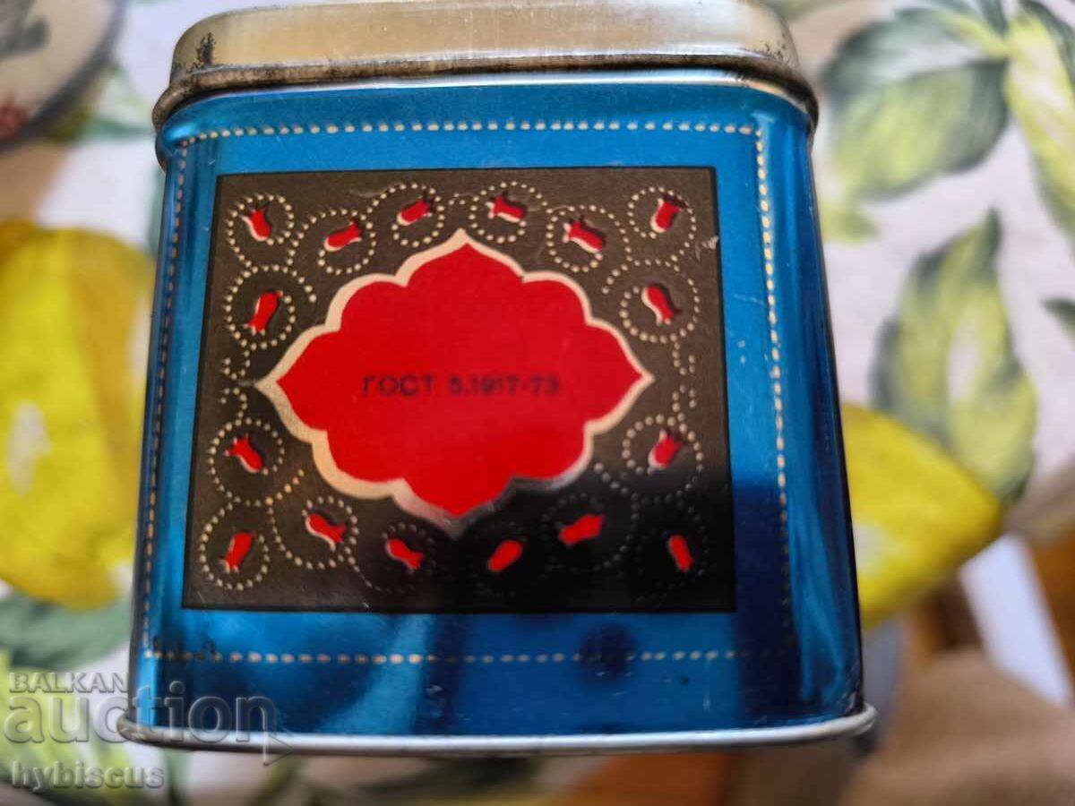Old Soviet Georgian tea box with price from Beryozka with price € 35.00 | 68.45 BGN