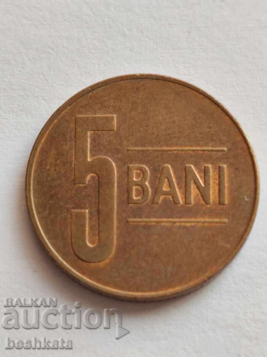 România - 5 bani (2024) cu preț € 0.39 | 0.76 BGN România - 5 bani (2024) cu preț € 0.39 | 0.76 BGN