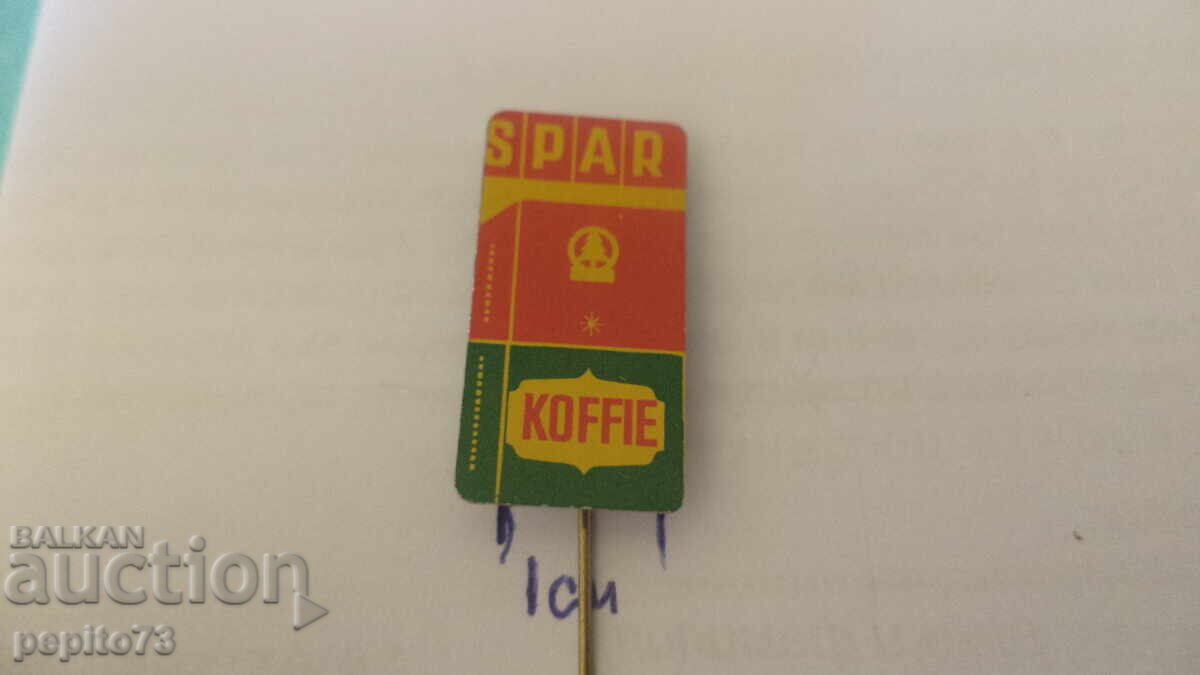 Insigna publicitară, SPAR, lanț de magazine cu preț € 1.00 | 1.96 BGN Insigna publicitară, SPAR, lanț de magazine cu preț € 1.00 | 1.96 BGN