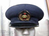 НРБ Българска митничарска шапка фуражка със сърмена кокарда