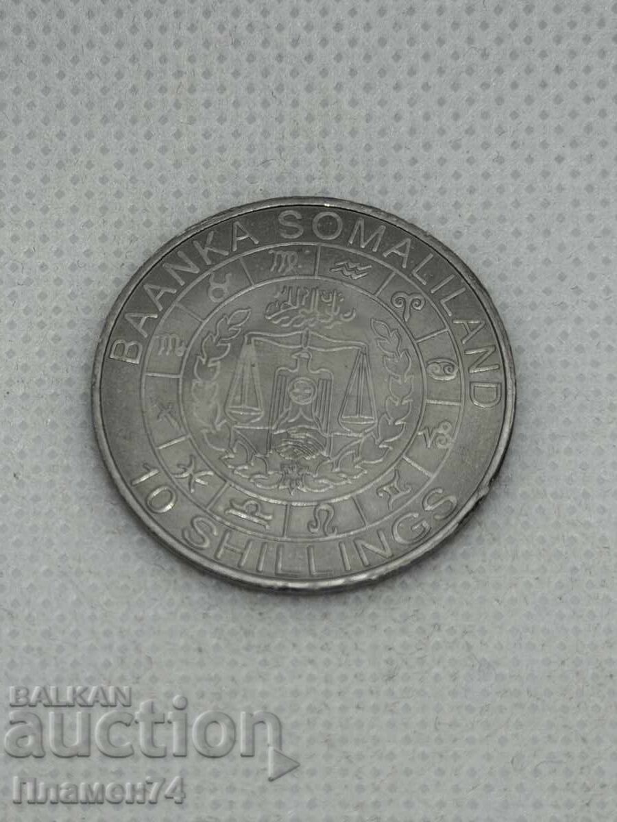 10 шилинга 2012  Сомалиленд Телец