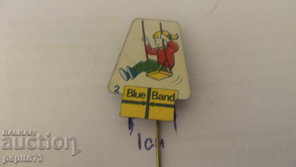 значка рекламна ,Blue Band,марка маргарин с цена € 1.00 | 1.96 лв.